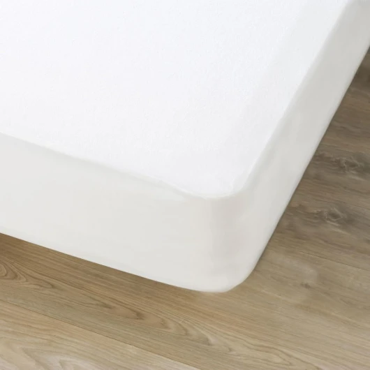 Alèse -Protège Matelas Tencel Extra Respirant et Imperméable 180/200 Blanc