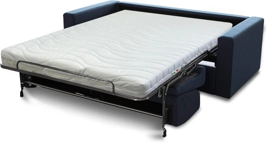 ® Matelas pour canapé lit 140 x 190 cm, hauteur 12 cm, (certifié OEKO-TEX® et CERTIPUR™), tissu 3D thermorégulable, amovible et lavable 140 x 90 cm