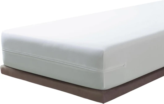 Housse de Matelas avec Traitement Contre Les acariens Imperméable et Respirante - Lot de 2 80x200cm - Jusqu'à 30 cm d'épaisseur