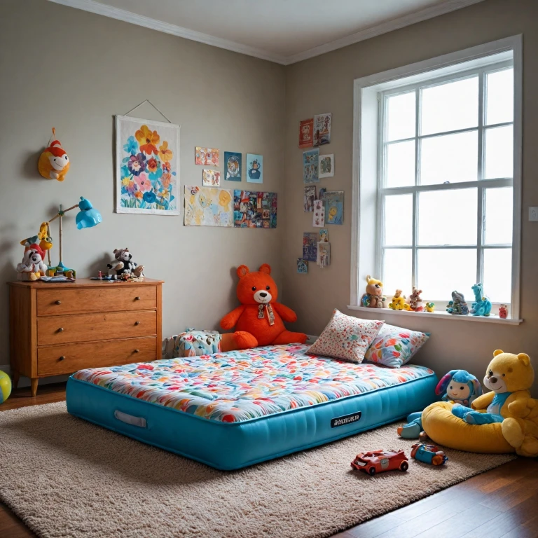 Tout savoir sur le matelas gonflable pour enfants