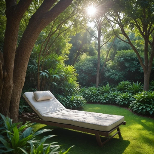 Le confort des matelas pour transats : un choix essentiel