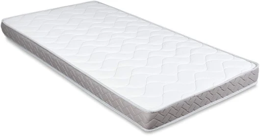 EVERGREENWEB® Matelas Pliable 70x190 Hauteur 12 cm pour canapé lit ou lit d'appoint, revêtement Blanc hypoallergénique, Très Respirant, certifiés Oeko-Tex Standard 100 et CertiPur-US, Fermeté Moyenne Daybed 12 Cm 70 x 190 cm