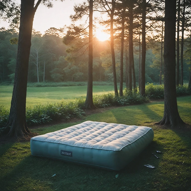 Le confort d'un matelas gonflable pour deux personnes