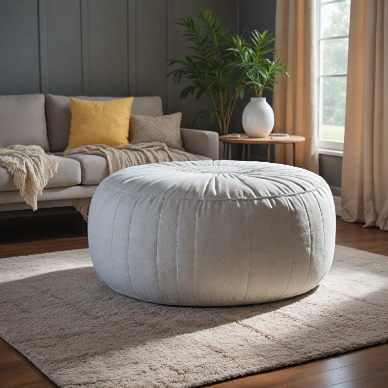 Le confort polyvalent du pouf matelas