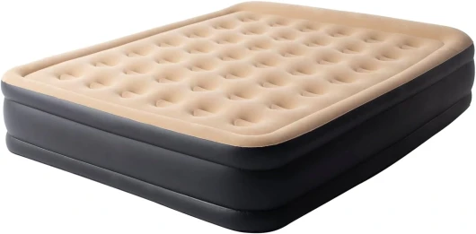 RAPTAVIS Matelas pneumatique Queen Size avec Pompe intégrée, Matelas Gonflable lit Jaune