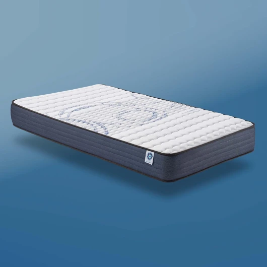 Matelas 90x190 cm - Perfect Dream - Mousse à mémoire de Forme et Blue Latex - Thermorégulateur - 7 Zones de Confort - Réversible - Ergonomique - Respirant - Très Durable