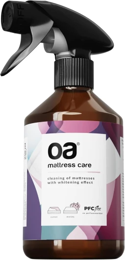 OA Nettoyant Matelas MATTRESS CARE (250 ml) I Nettoyeur Matelas - Élimine l'épiderme Exfolié I Désodorisant Textile - Elimine les Odeurs I Nettoyant Matelas Puissant I 1OO% sans PFC