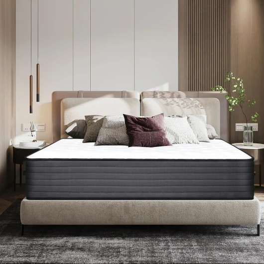 IZTOSS Matelas 140x190 cm - Épaisseur22cm Luxe Memoire de Forme Matelas - Rembourrage Super Soft (140x190x22cm-Mousse A Mémoire)