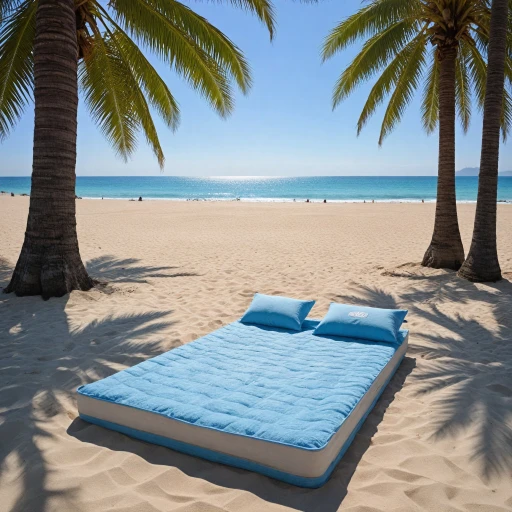 Profitez du confort avec un matelas de plage