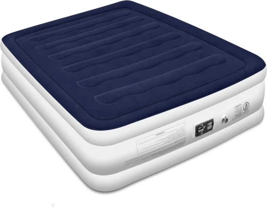 Blackace arteesol Matelas Gonflable 1 Place avec Pompe électrique intégrée, autogonflage/dégonflage Rapide, Emballage Portable adapté à la Maison, au Camping et à l'extérieur