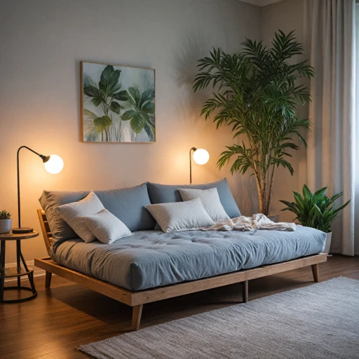 Profitez d'un sommeil réparateur avec un futon pliable