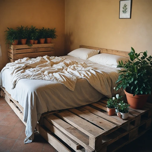 Le confort sur mesure : matelas adaptés aux palettes