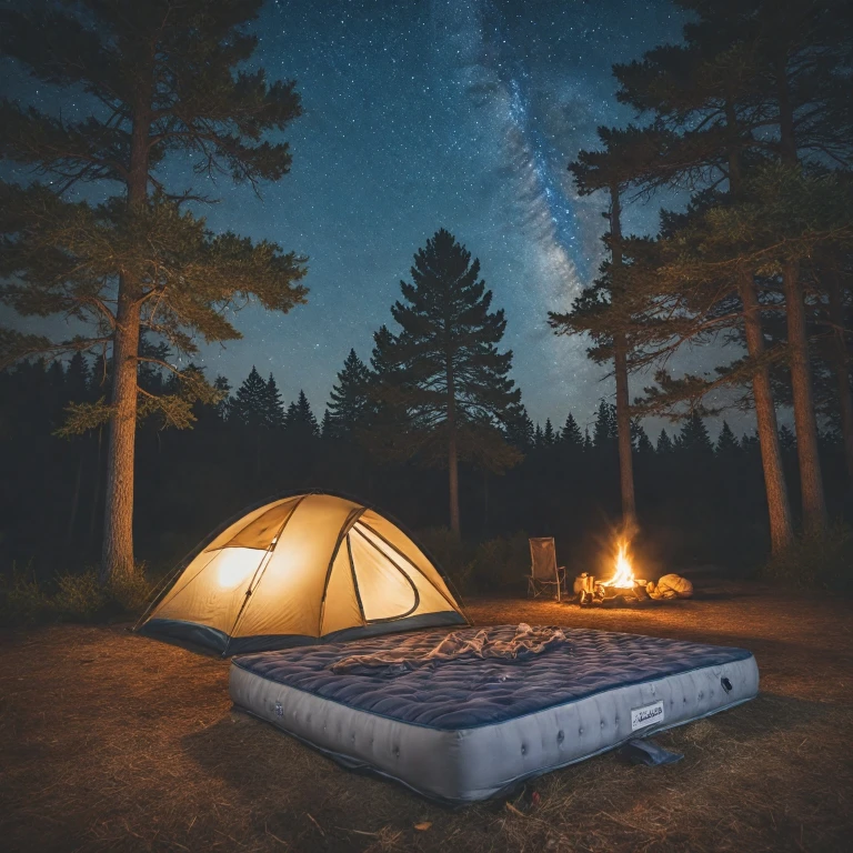 Profitez d'un confort optimal avec un matelas de camping