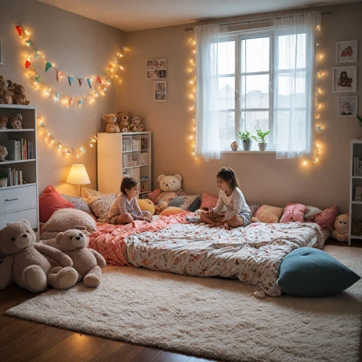 Le confort des matelas au sol pour les enfants