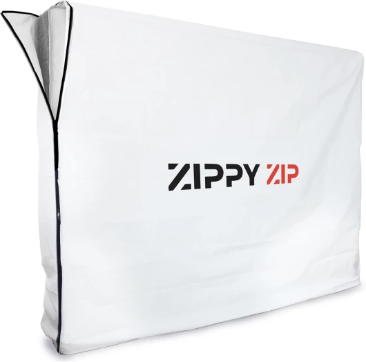 ZIPPYZIP – Housse de Protection en Plastique pour Matelas – 3 Tailles Disponibles – Sac de Rangement Résistant à l'Eau, aux Déchirures – Déménagement, Stockage & Transport (90x200)