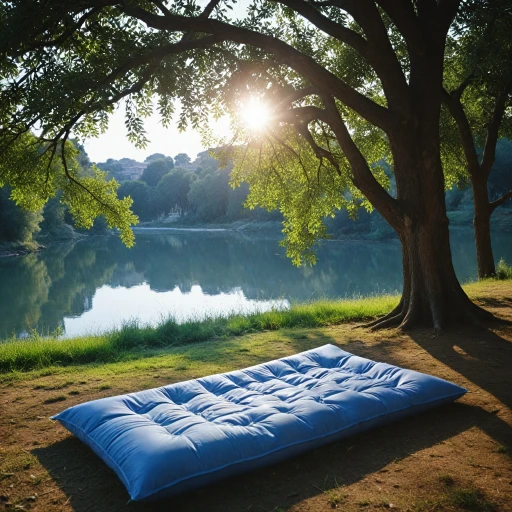 Le confort du matelas auto-gonflant pour vos aventures en plein air