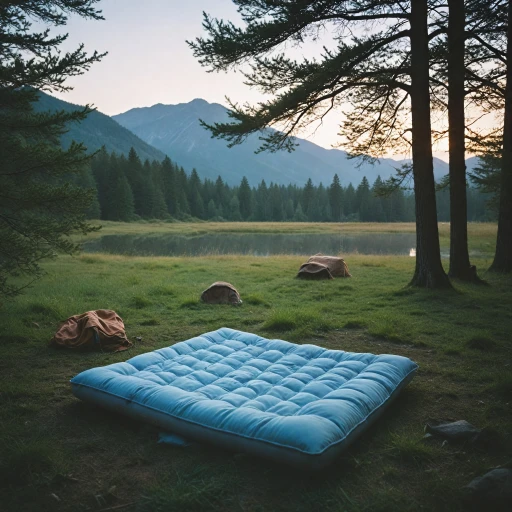 Le confort du matelas pliant pour un sommeil nomade