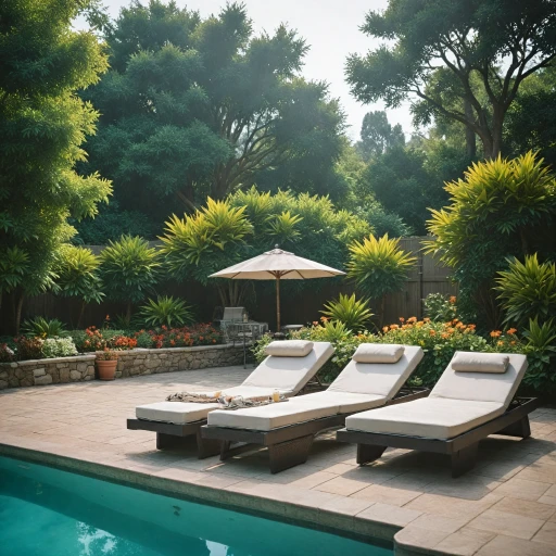 Profitez du confort des matelas pour bains de soleil