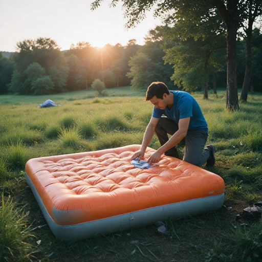 Comment prolonger la durée de vie de votre matelas gonflable avec une rustine