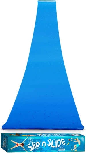 Ventriglisse® Géant XXL Officiel 10 Mètres - Tapis de Glisse Qualité Premium - Slip'n Slide - Jeu Eau Plein Air - + Epais - + Rigide - + Rapide - 100% Fun - House Party - Eté - OriginalCup® 1 Ventriglisse